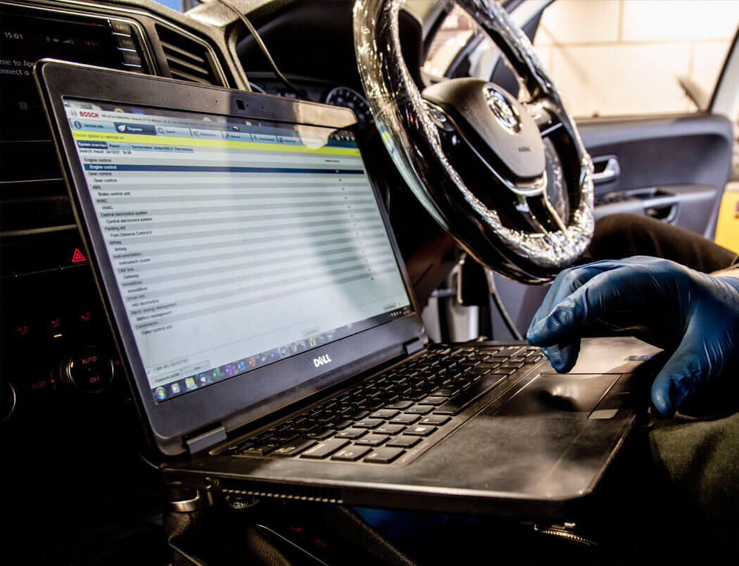 Dealer level VW diagnostics in Long Eaton